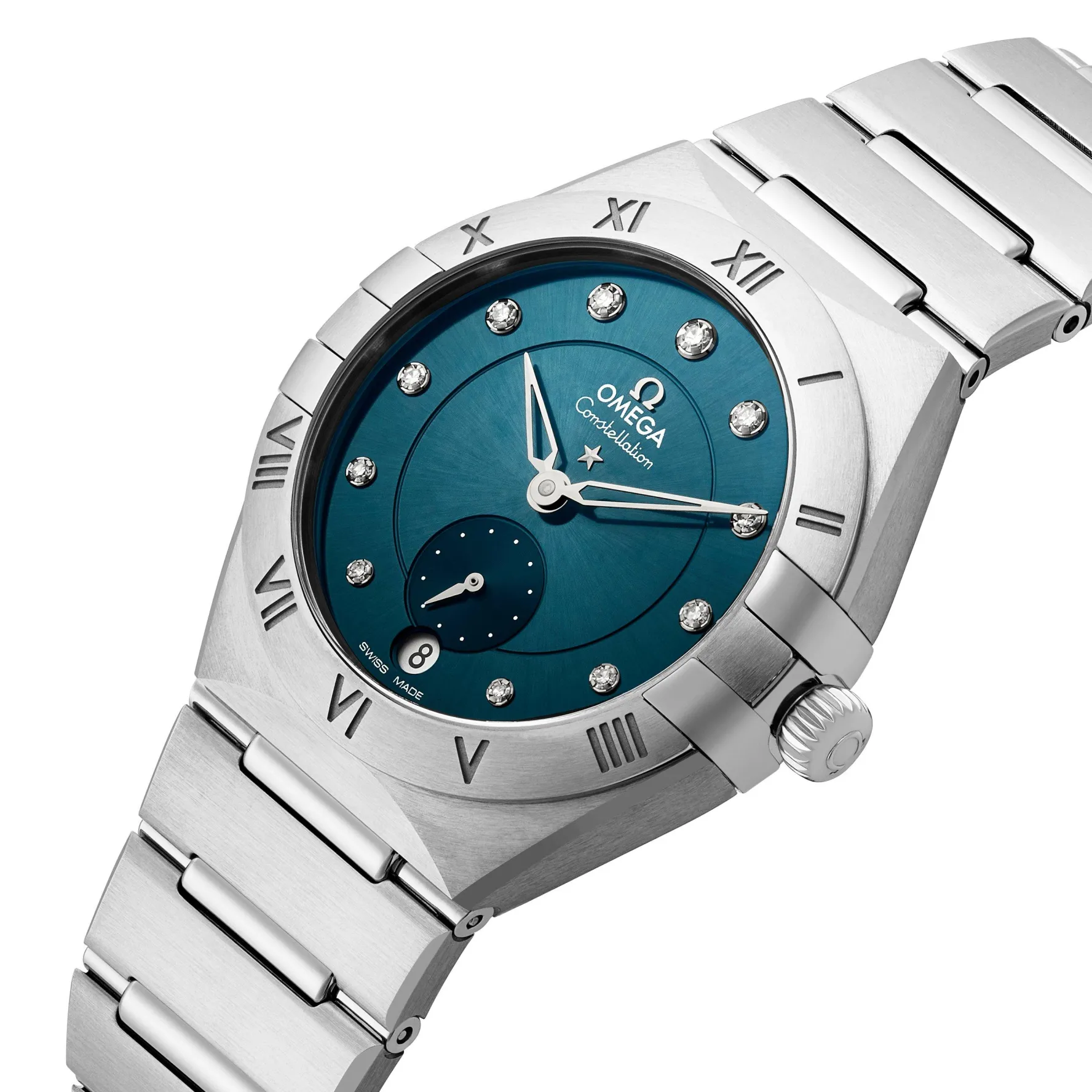 OMEGA Constellation 34mm Diamond Automatic Ladies Watch