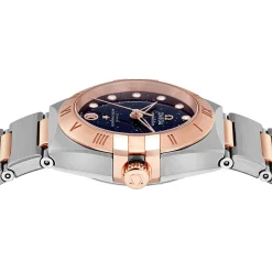 OMEGA Constellation 29mm 18K Rose Gold Diamond Automatic Ladies Watch