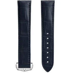 OMEGA Dark Blue Alligator Leather Watch Strap
