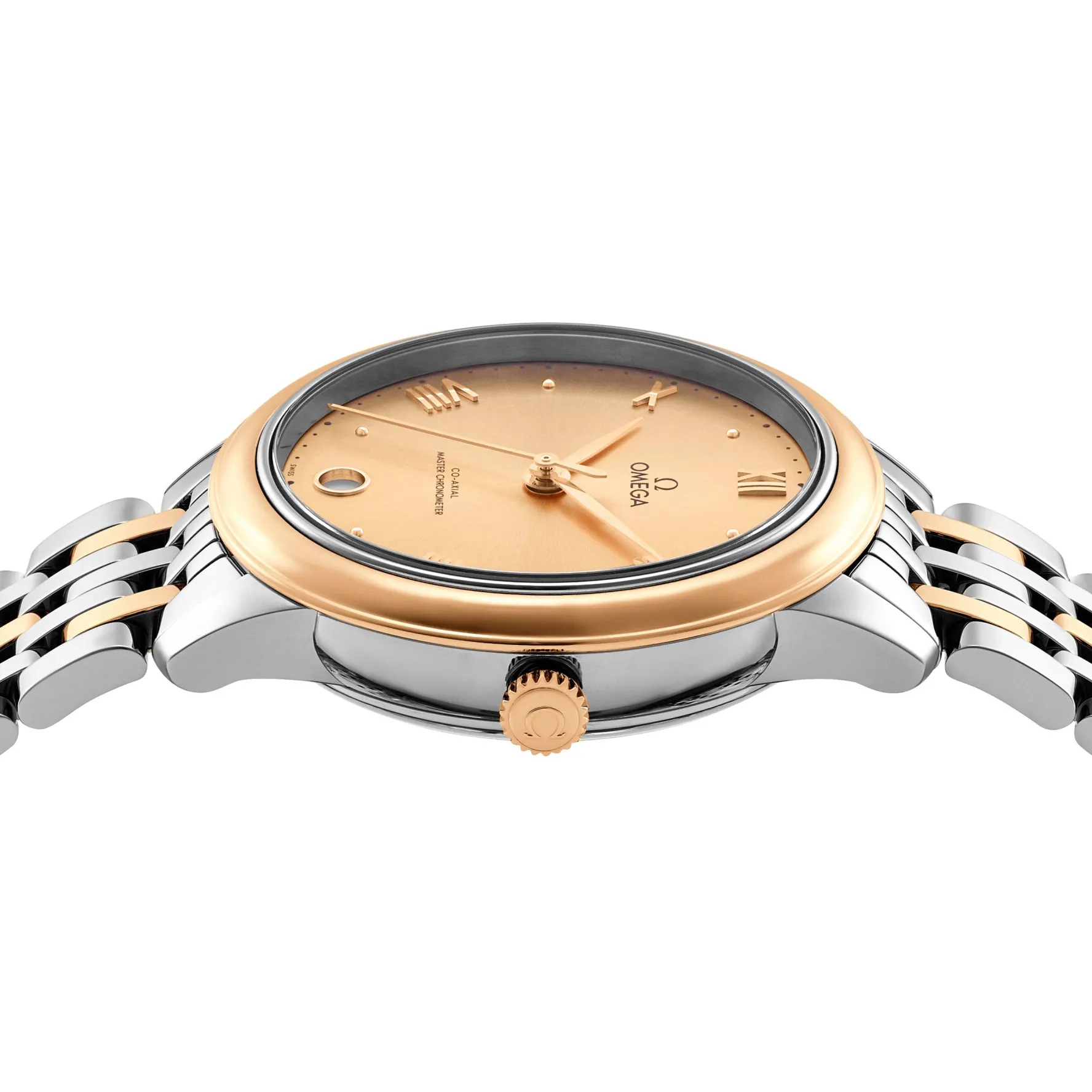 OMEGA De Ville Prestige 34mm Stainless Steel and 18K Yellow Gold Automatic Men’s Watch