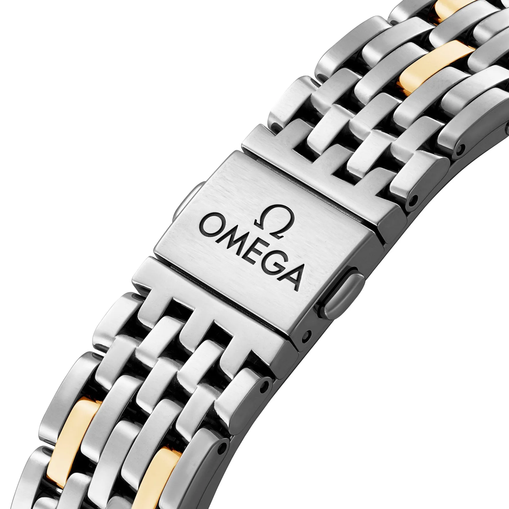 OMEGA De Ville Prestige 40mm Stainless Steel and 18K Yellow Gold Ladies Watch