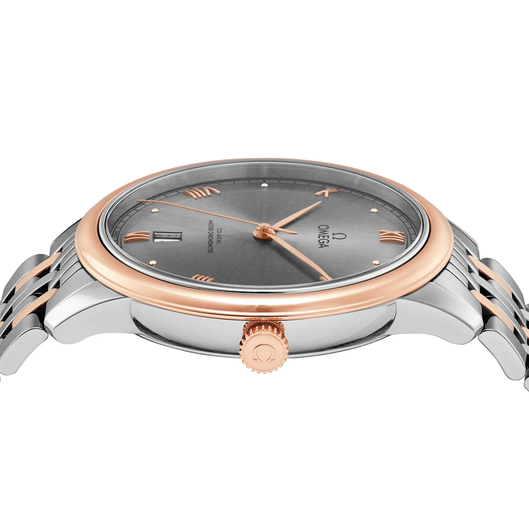 OMEGA De Ville Prestige 40mm Stainless Steel and 18K Sedna Gold Automatic Men’s Watch