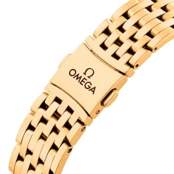 OMEGA De Ville Prestige 34mm 18K Yellow Gold Diamond Automatic Ladies Watch