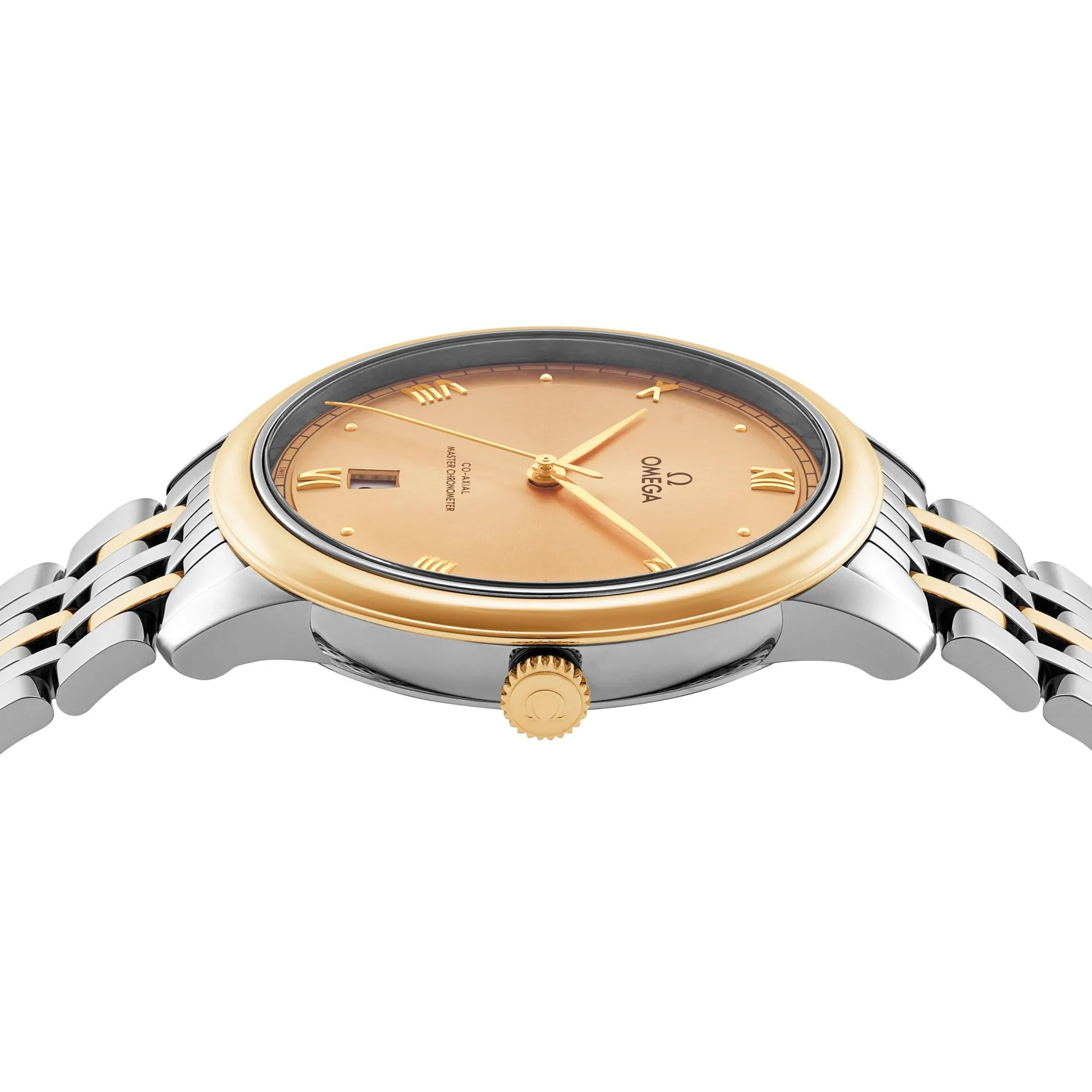 OMEGA De Ville Prestige 40mm Stainless Steel and 18K Yellow Gold Ladies Watch