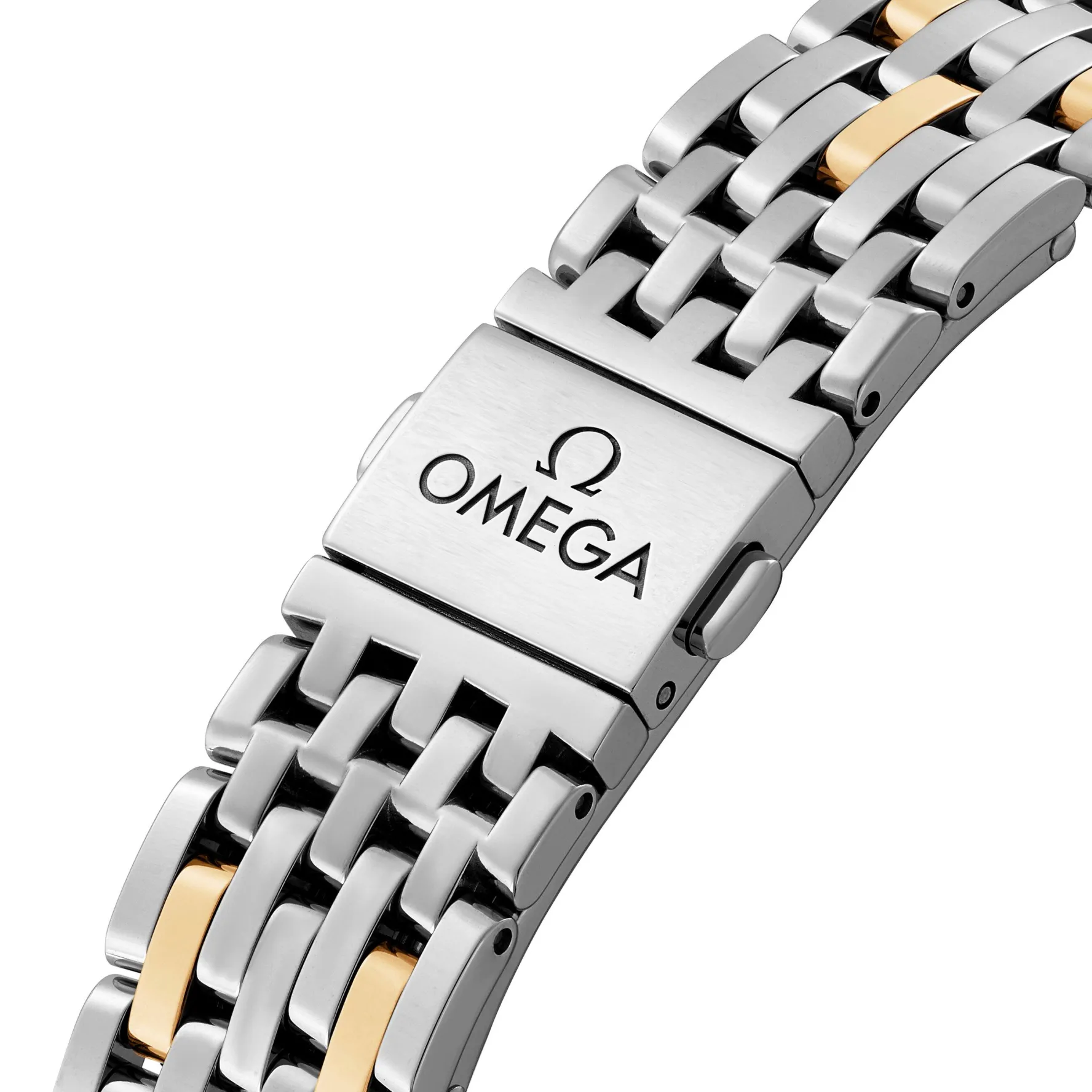 OMEGA De Ville Prestige 40mm Stainless Steel and 18K Yellow Gold Ladies Watch