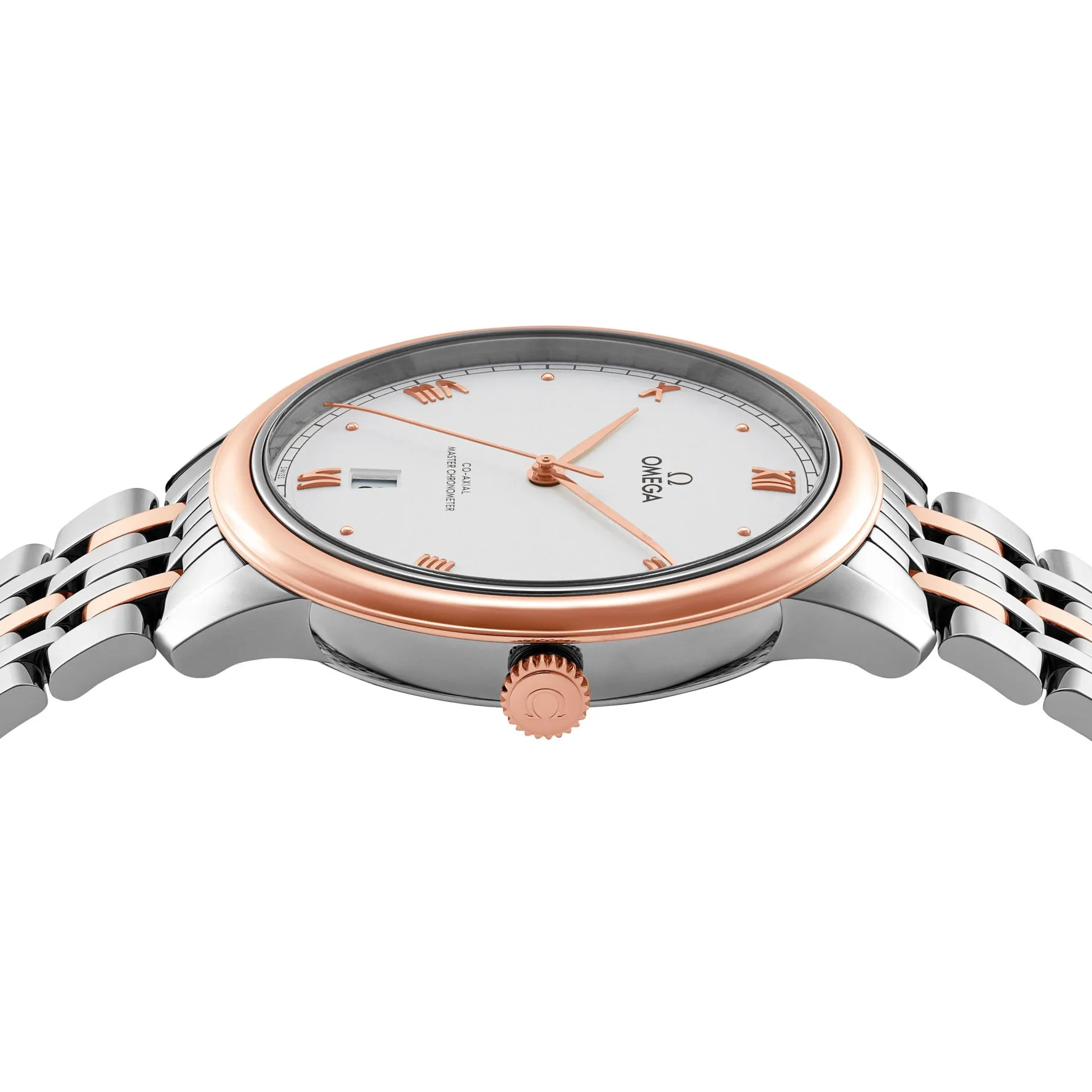 OMEGA De Ville Prestige Sedna Gold and Stainless Steel Co-Axial Master Chronometer Automatic Ladies Watch