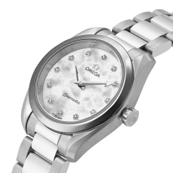 OMEGA Seamaster Aqua Terra 150M 28mm Diamond Ladies Watch