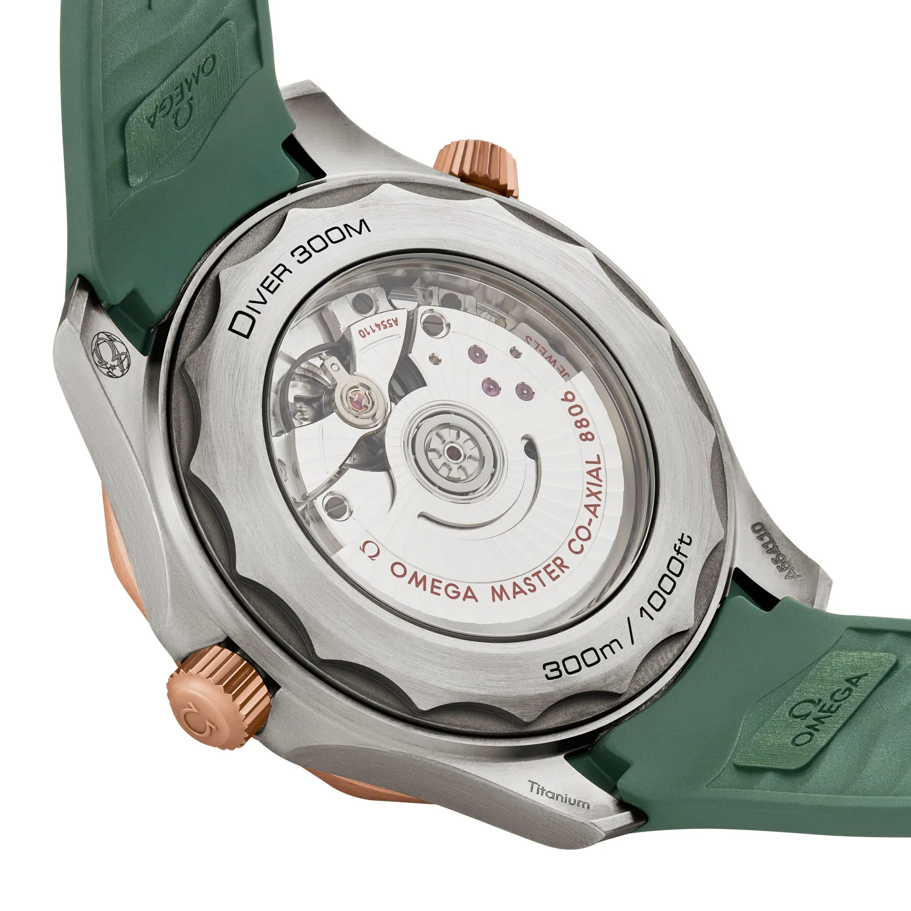 OMEGA Seamaster Diver 300M Bronze Gold Titanium Automatic Watch
