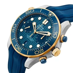 OMEGA Seamaster Diver 300M 44mm 18K Gold Chronograph Automatic Men's Watch