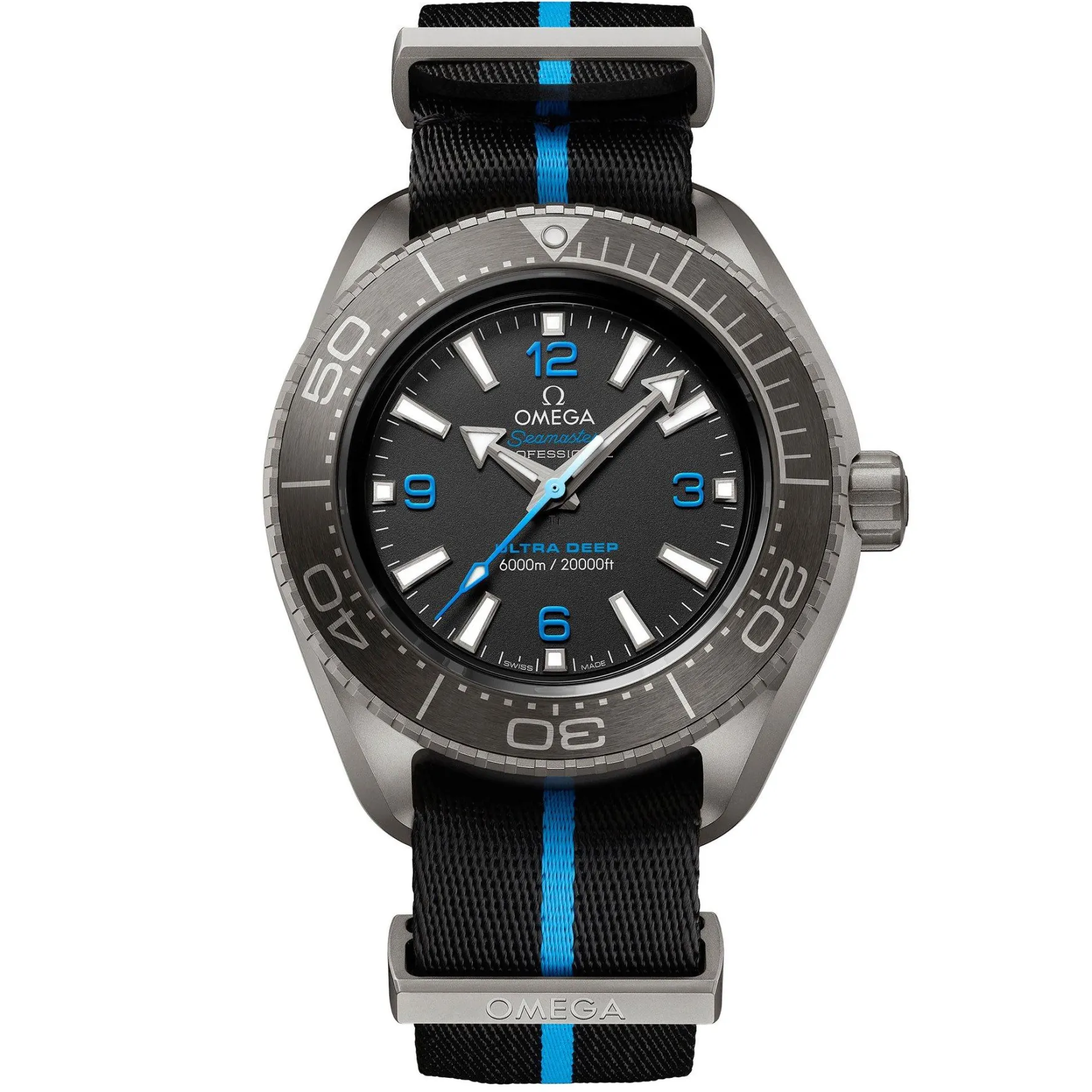 OMEGA Seamaster Planet Ocean 6000M Ultra Deep 45.5mm Titanium Men's Watch