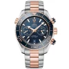 OMEGA Seamaster Planet Ocean 600M 45.5mm Steel and 18K Sedna Gold Men's Watch