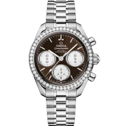 OMEGA Speedmaster 38mm Diamond Chronograph Automatic Ladies Watch
