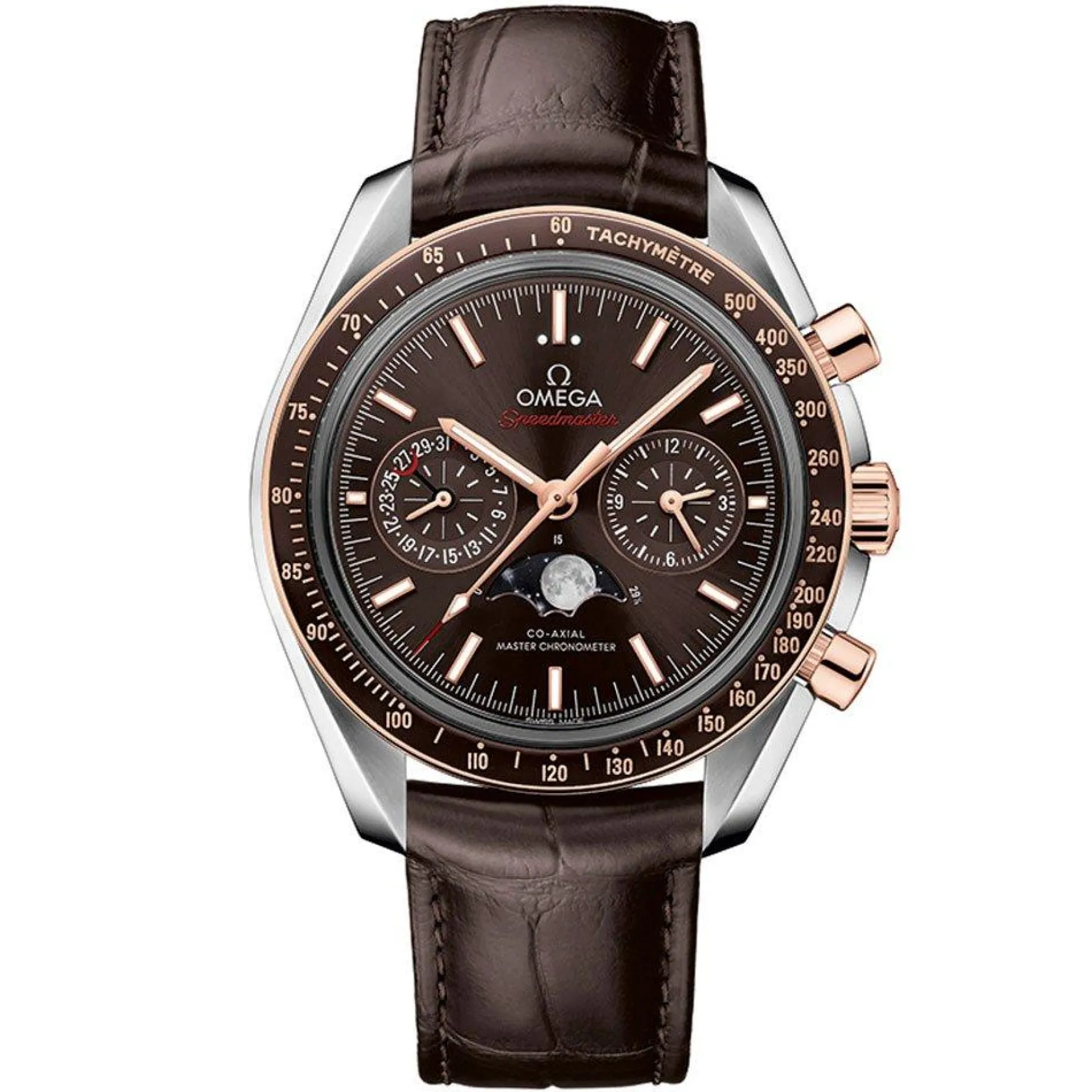 OMEGA Speedmaster Moonphase 42.25mm 18K Sedna Gold Automatic Men's Watch