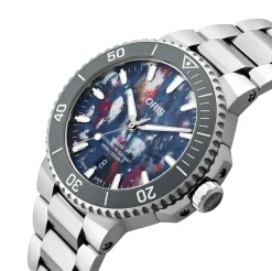 Oris Aquis Date Upcycle 41.5mm Automatic Watch