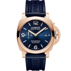Panerai Luminor Marina Goldtech Sole Blue 44mm Automatic Men’s Watch