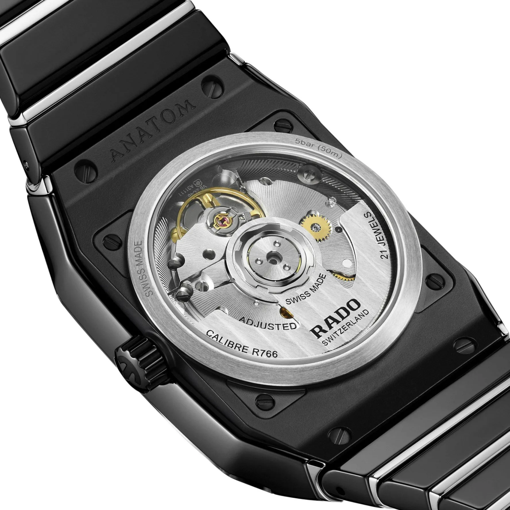 Rado Anatom 32.5mm Ceramic Diamond Automatic Watch