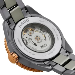 Rado Captain Cook 43mm High-Tech Ceramic Skeleton Automatic Men’s Watch