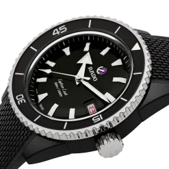 Rado Captain Cook 43mm High-Tech Ceramic Diver Automatic Men’s Watch