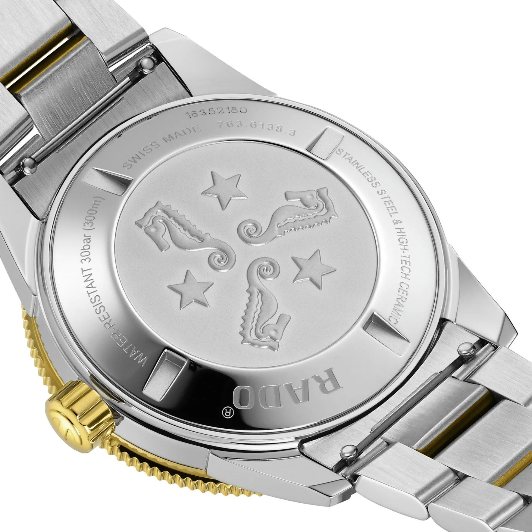 Rado Captain Cook 42mm Stainless Steel and Yellow Gold PVD Automatic Men’s Watch