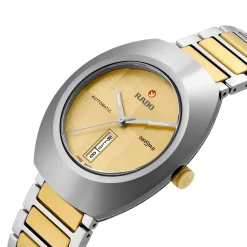 Rado DiaStar Original 38mm Stainless Steel and Yellow Gold PVD Automatic Watch