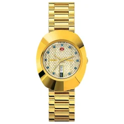 Rado Diastar The Original 35mm Stainless Steel and Yellow Gold PVD Automatic Men’s Watch