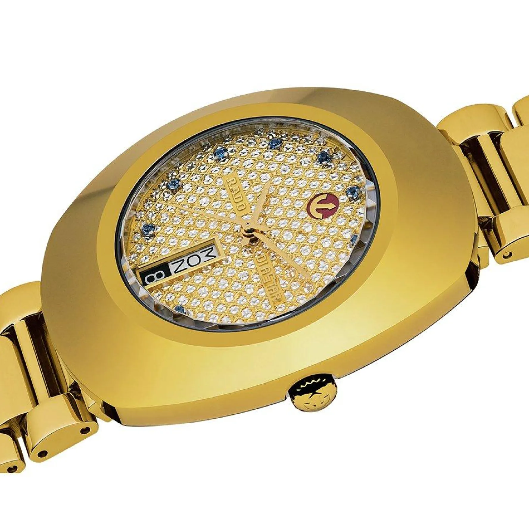Rado Diastar The Original 35mm Stainless Steel and Yellow Gold PVD Automatic Men’s Watch