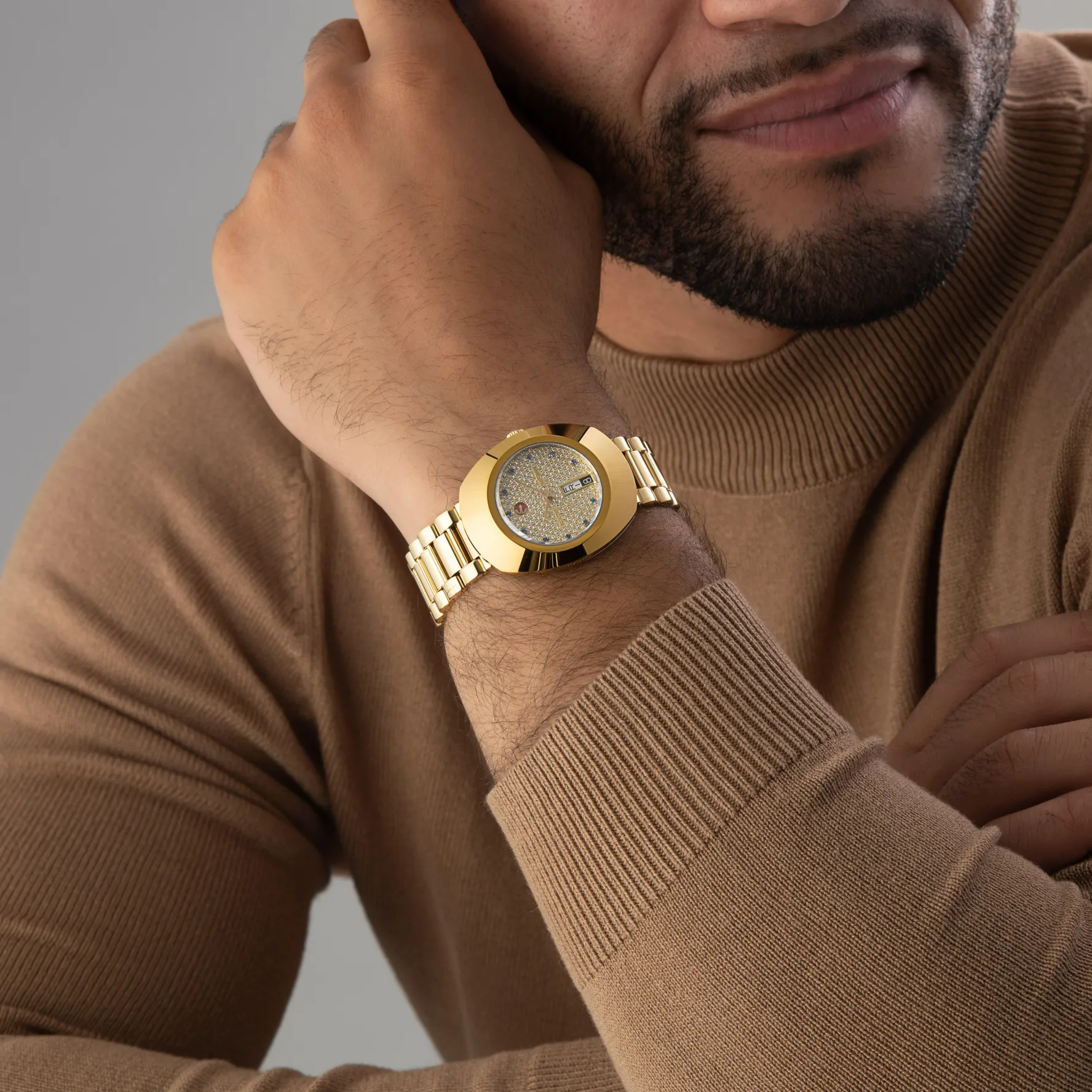 Rado Diastar The Original 35mm Stainless Steel and Yellow Gold PVD Automatic Men’s Watch