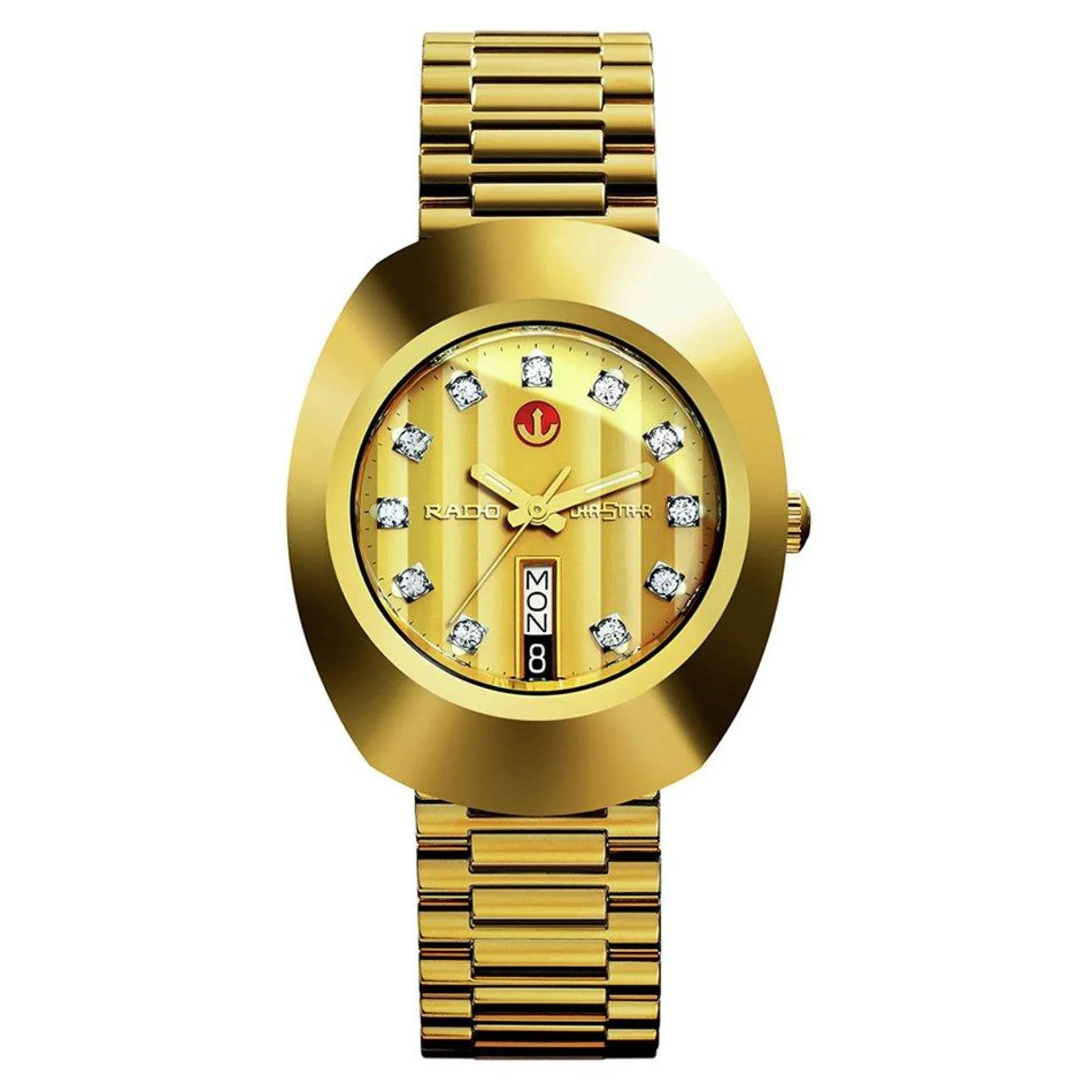 Rado DiaStar The Original 35mm Stainless Steel and Yellow Gold PVD Automatic Men’s Watch