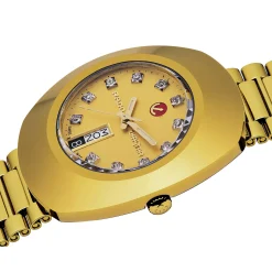 Rado DiaStar The Original 35mm Stainless Steel and Yellow Gold PVD Automatic Men’s Watch