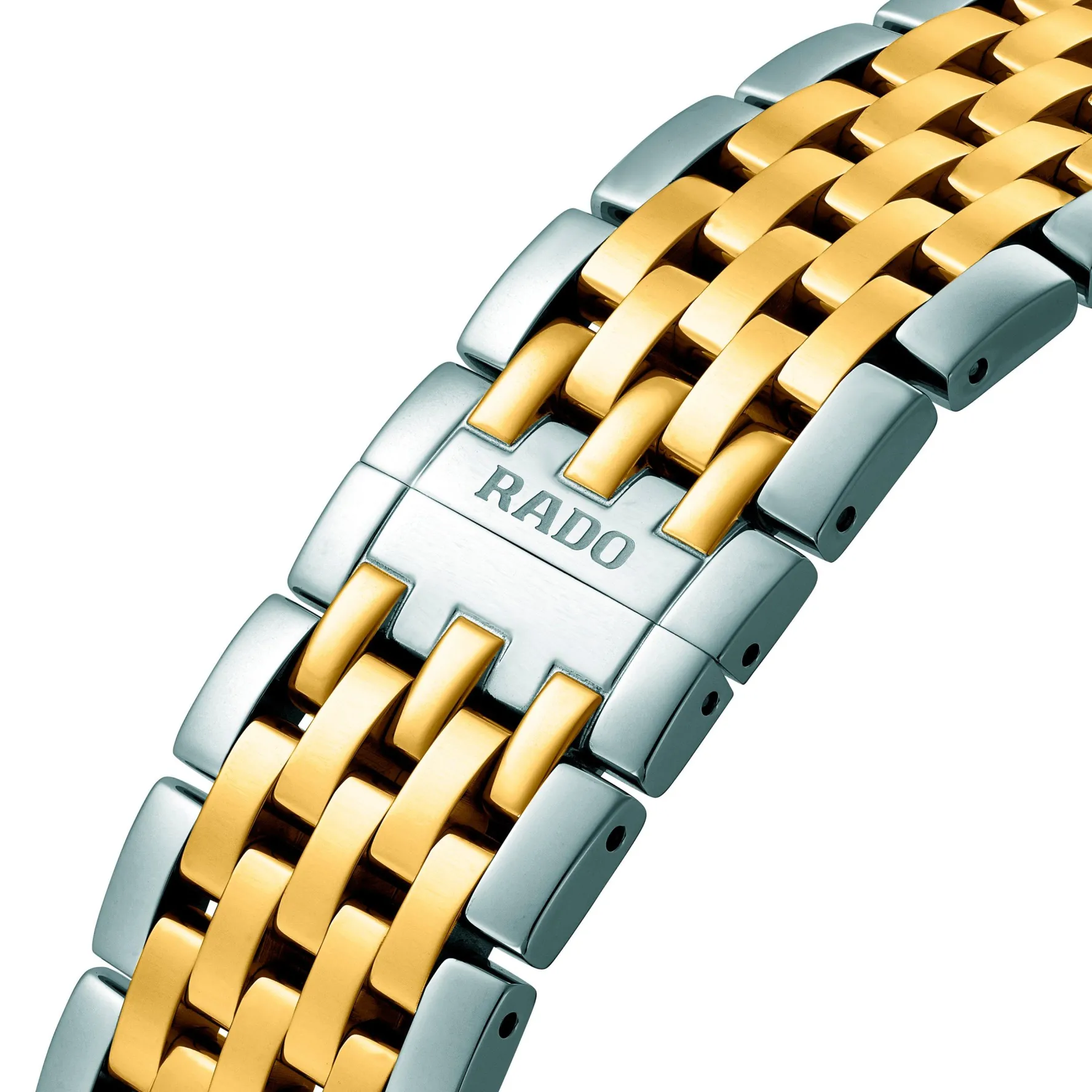 Rado Florence 38mm Stainless Steel and Yellow Gold PVD Diamond Ladies Watch