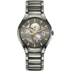Rado True Round 40mm High-Tech Ceramic Skeleton Automatic Watch