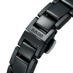 Rado True Square 29mm High-Tech Ceramic Diamond Ladies Watch