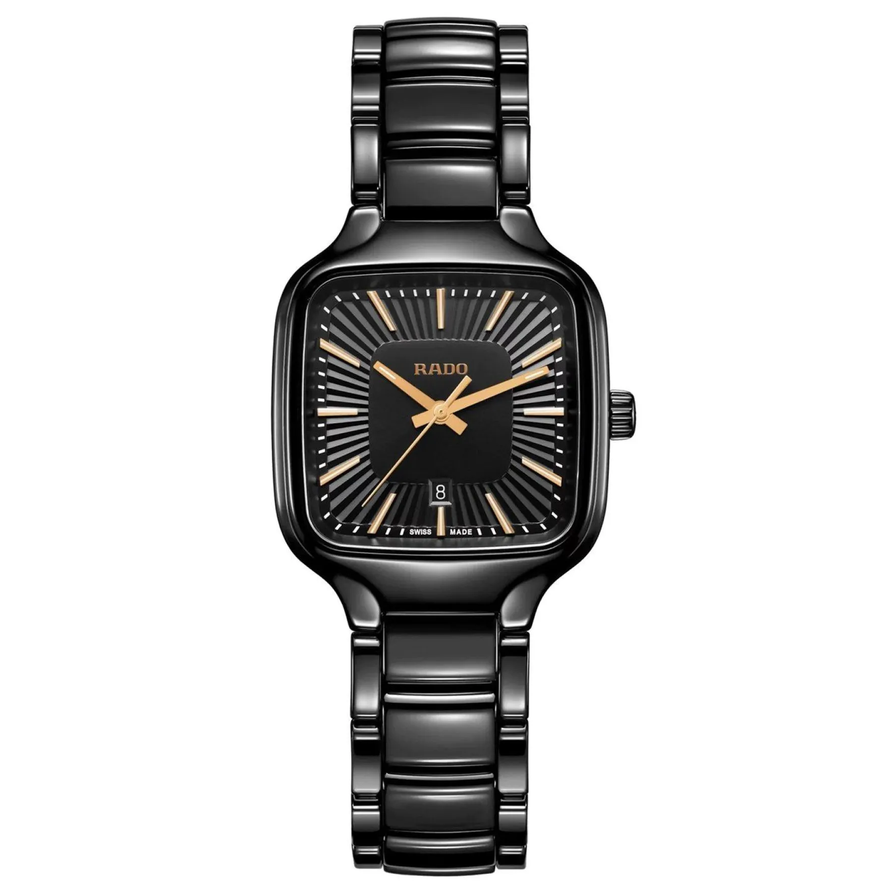 Rado True Square 29.2mm High-Tech Ceramic Ladies Watch