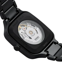 Rado True Square 38mm High-Tech Ceramic Skeleton Automatic Watch