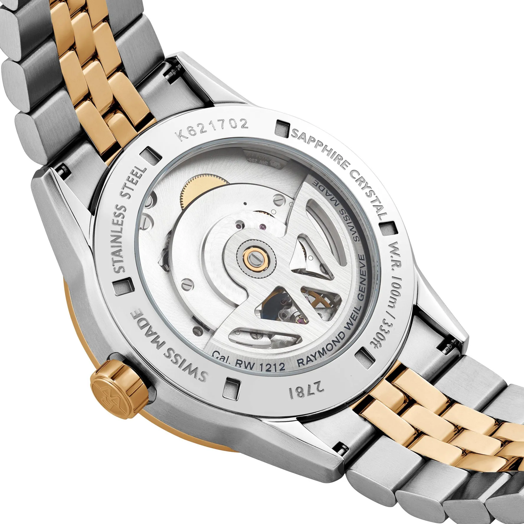 Raymond Weil Freelancer 42mm Stainless Steel and Yellow Gold PVD Automatic Men’s Watch