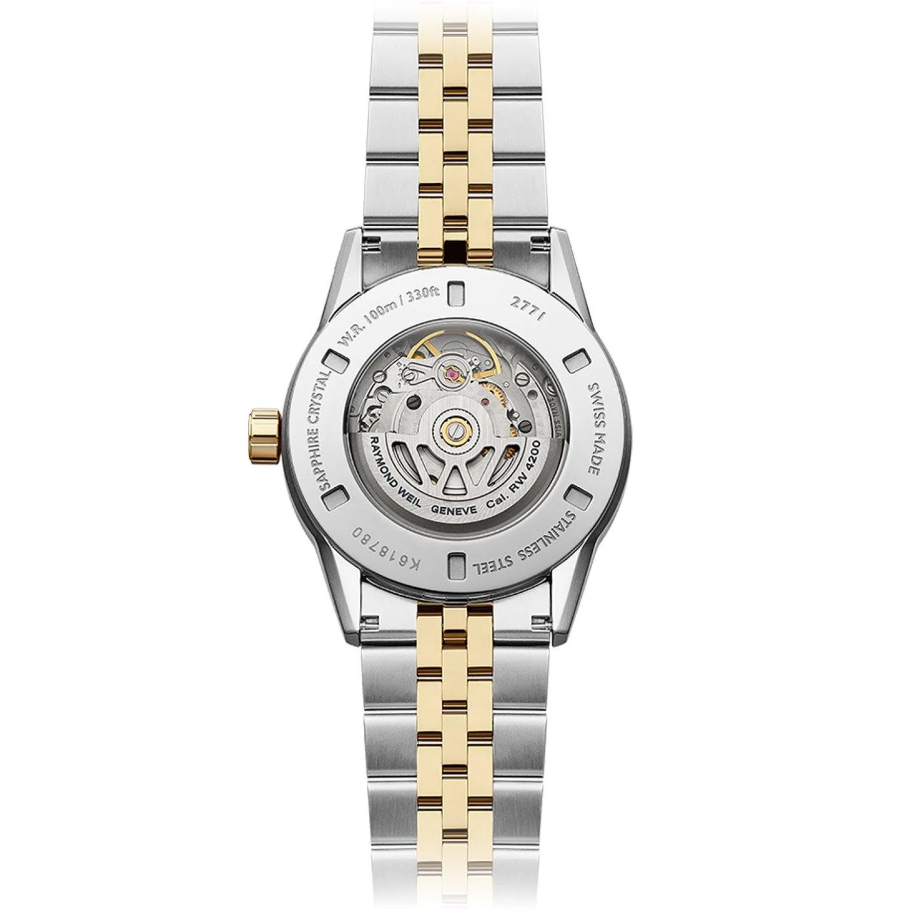 Raymond Weil Freelancer 38mm Stainless Steel and Yellow Gold PVD Automatic Men’s Watch