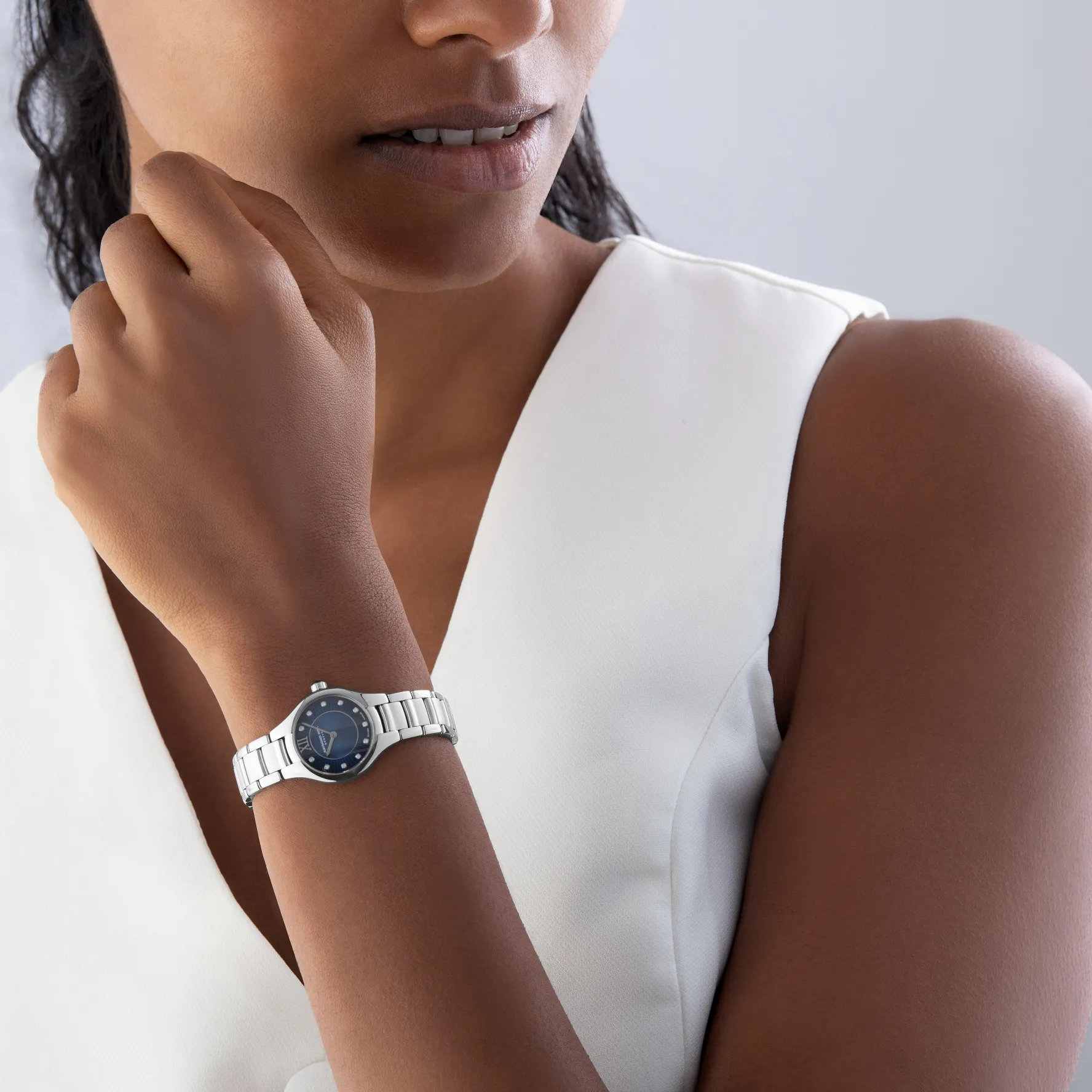 Raymond Weil Noemia Blue 11 Diamonds Ladies Watch