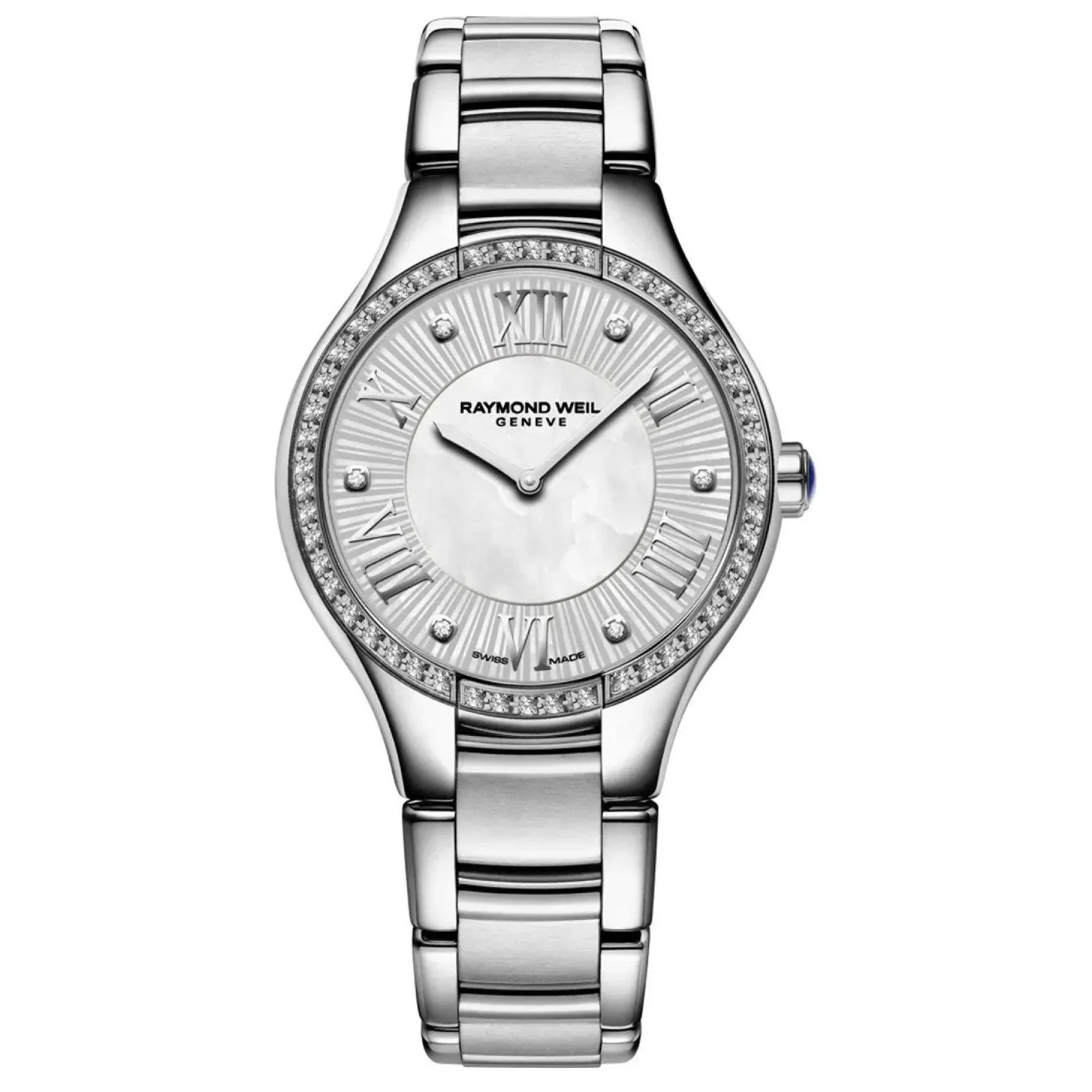 Raymond Weil Noemia 32mm Diamond Ladies Watch