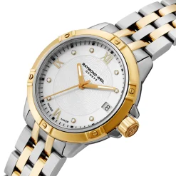 Raymond Weil Tango 30mm Stainless Steel and Yellow Gold PVD Diamond Ladies Watch