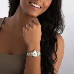 Raymond Weil Tango 30mm Stainless Steel and Yellow Gold PVD Diamond Ladies Watch