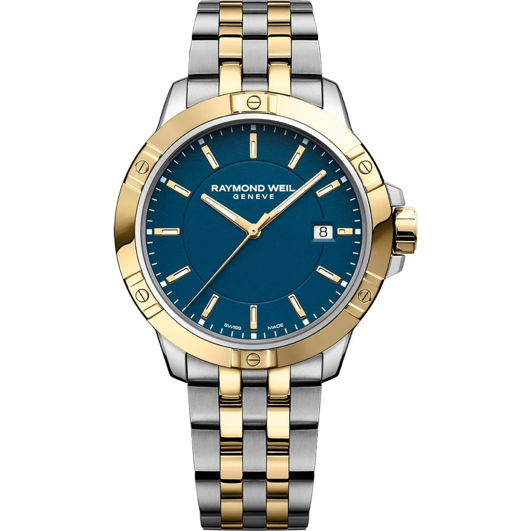 Raymond Weil Tango 41mm Stainless Steel and Yellow Gold Plated Men’s Watch