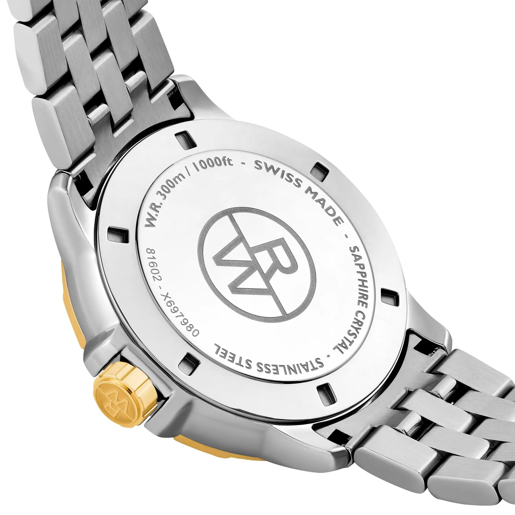 Raymond Weil Tango 41mm Stainless Steel and Yellow Gold Plated Men’s Watch