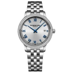 Raymond Weil Toccata 34mm Diamond Ladies Watch
