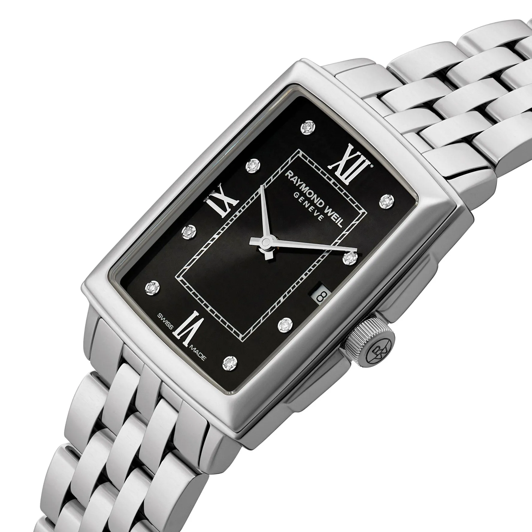 Raymond Weil Toccata 34mm Diamond Ladies Watch