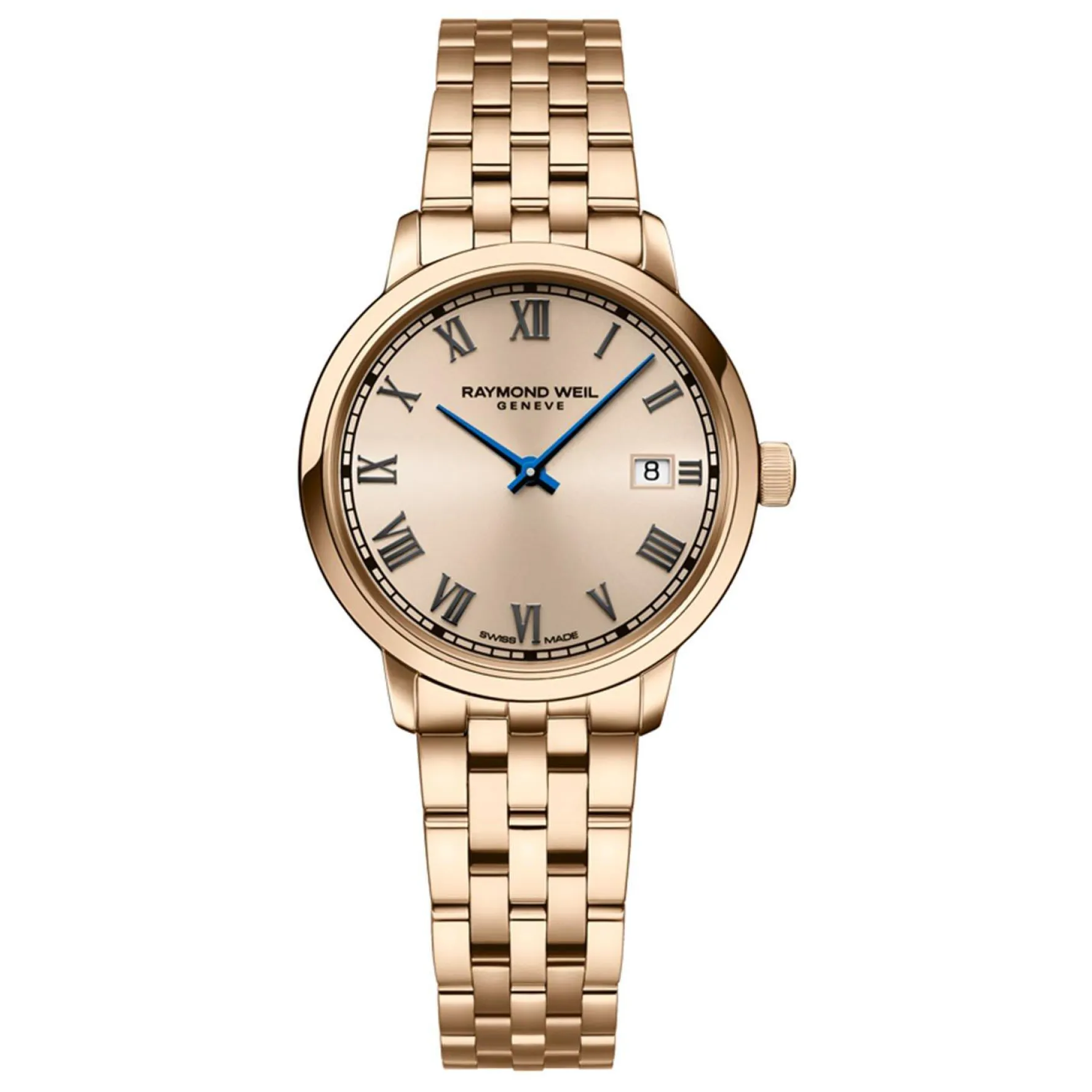 Raymond Weil Toccata 29mm Rose Gold PVD Ladies Watch