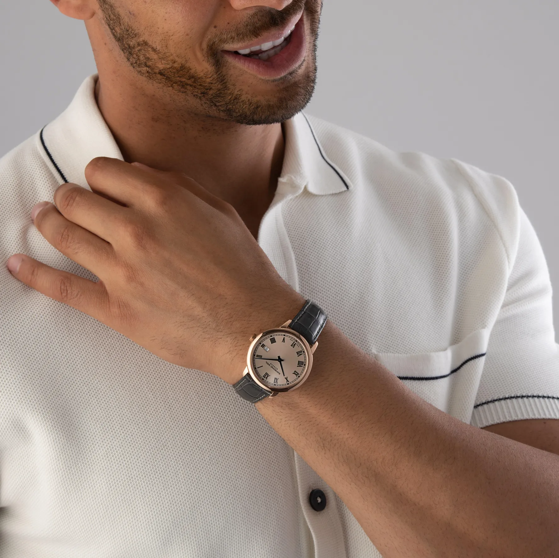 Raymond Weil Toccata 39mm Rose Gold PVD Men’s Watch