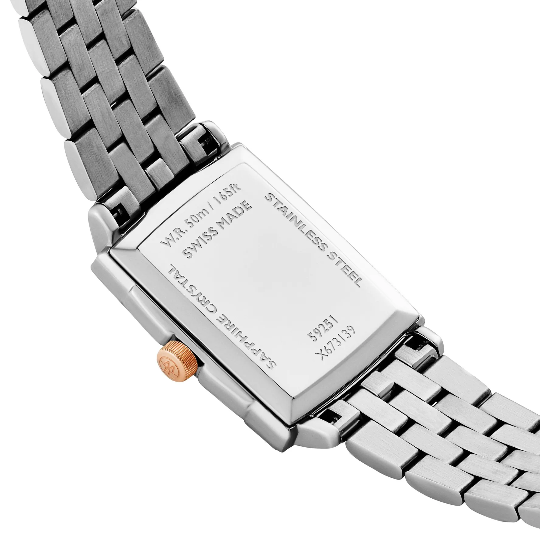 Raymond Weil Toccata 28mm Stainless Steel and Rose Gold PVD Diamond Diamond Ladies Watch