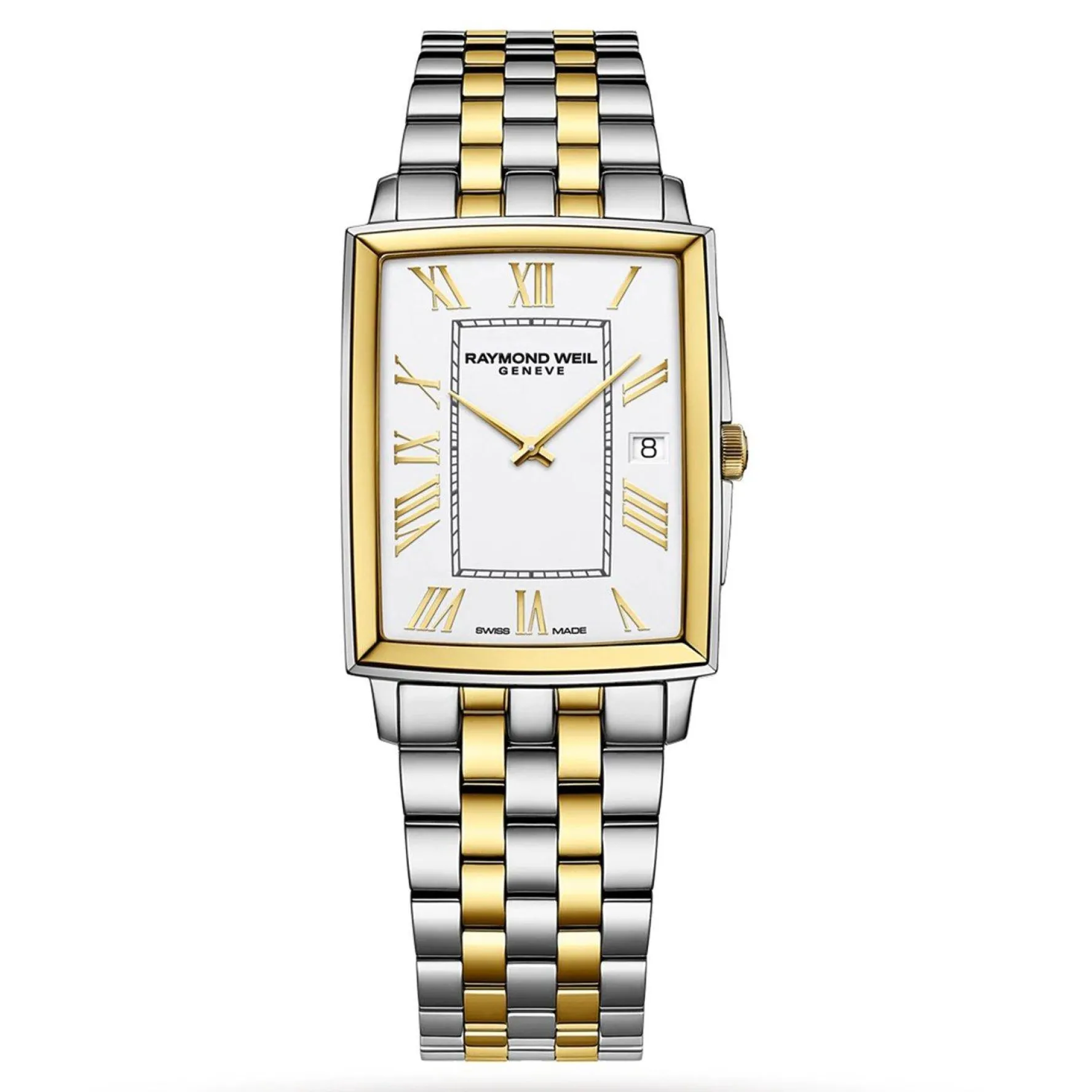 Raymond Weil Toccata 37mm Stainless Steel and Yellow Gold PVD Men’s Watch