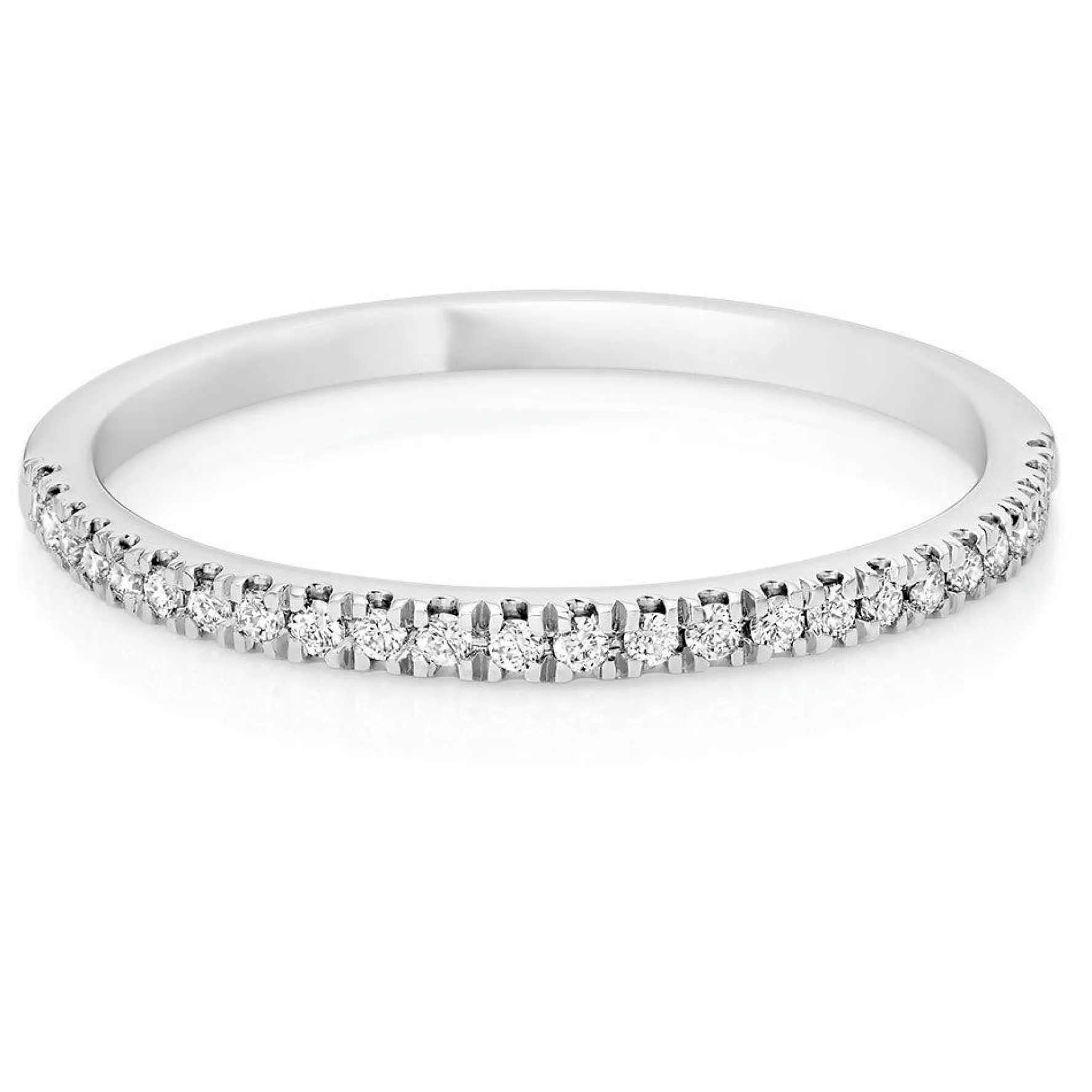 Royal Asscher Alice Platinum Diamond Wedding Ring
