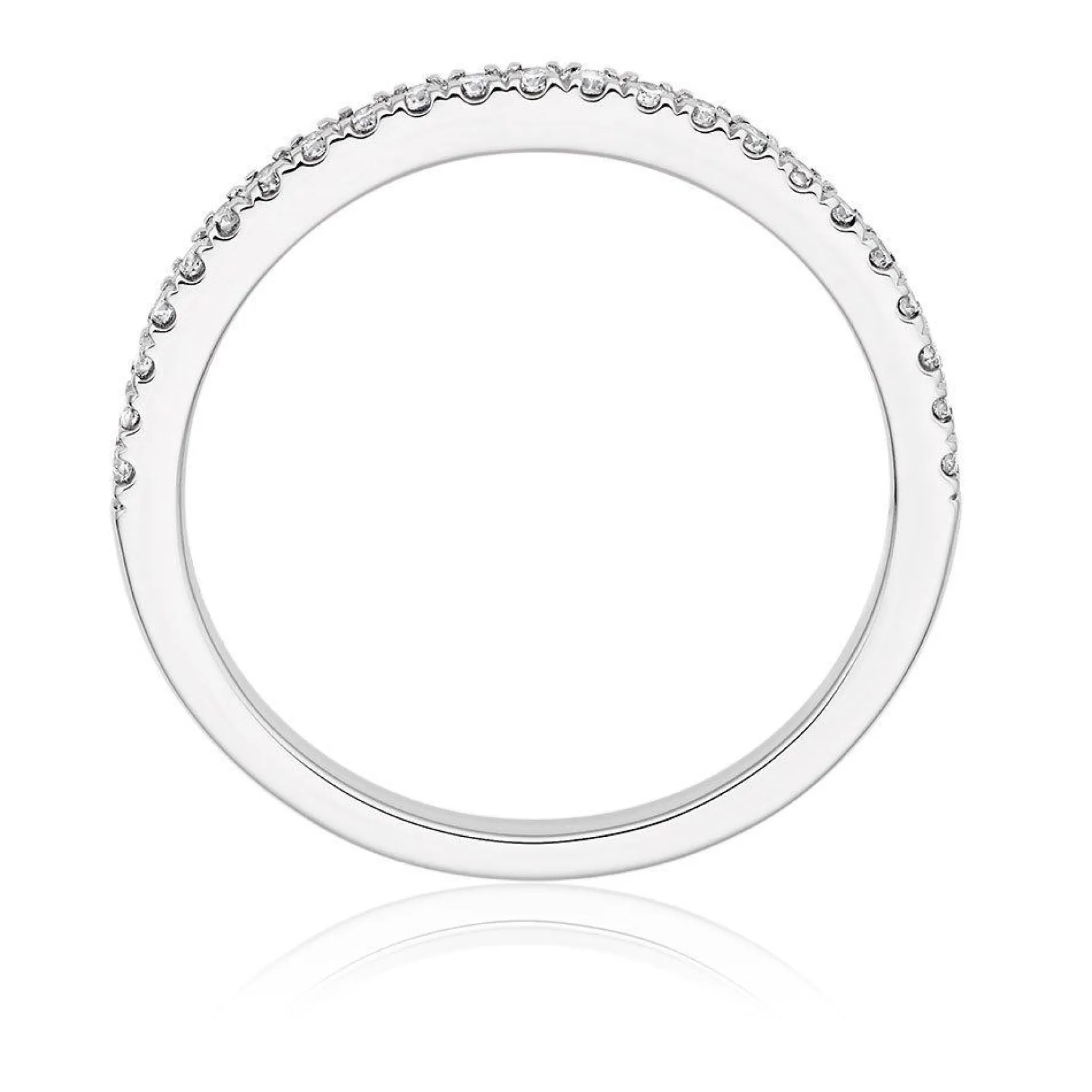 Royal Asscher Anne Platinum Diamond Wedding Ring